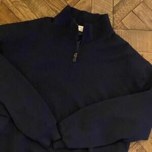 Fairway & Greene Wool poly lined quarter zip.  Size XL